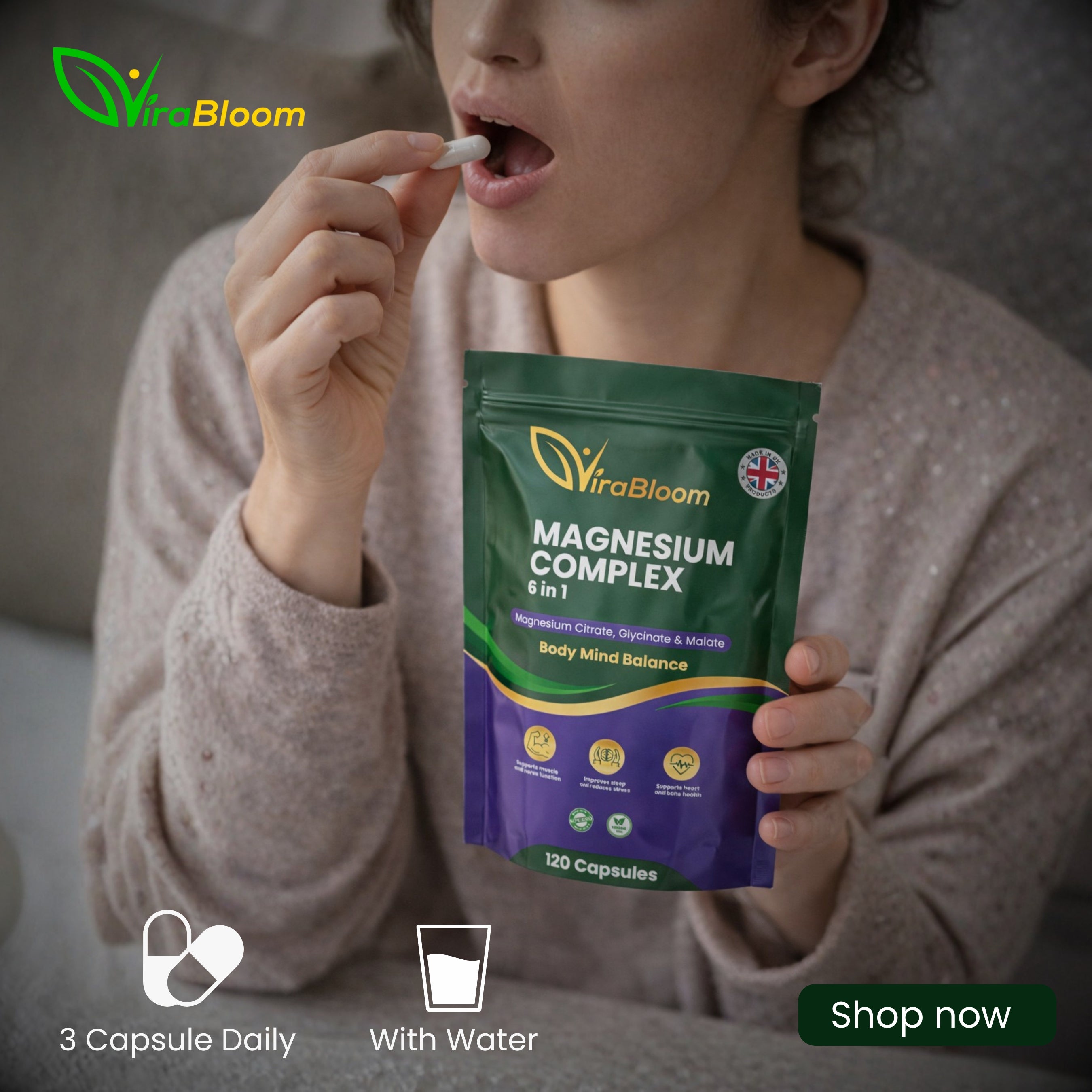 Magnesium Complex Capsules 6 in 1