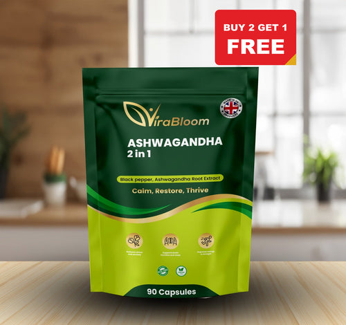 Ashwagandha & Black Pepper 2 in 1 - Buy 2 Get 1 Free