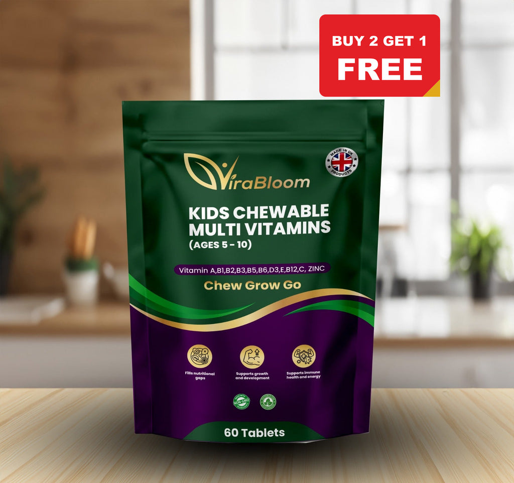 Kids Chewable Multivitamins Age 5 to 10 - Buy 2 Get 1 Free