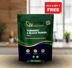Turmeric & Black Pepper 2 in 1 - Buy 2 Get 1 Free