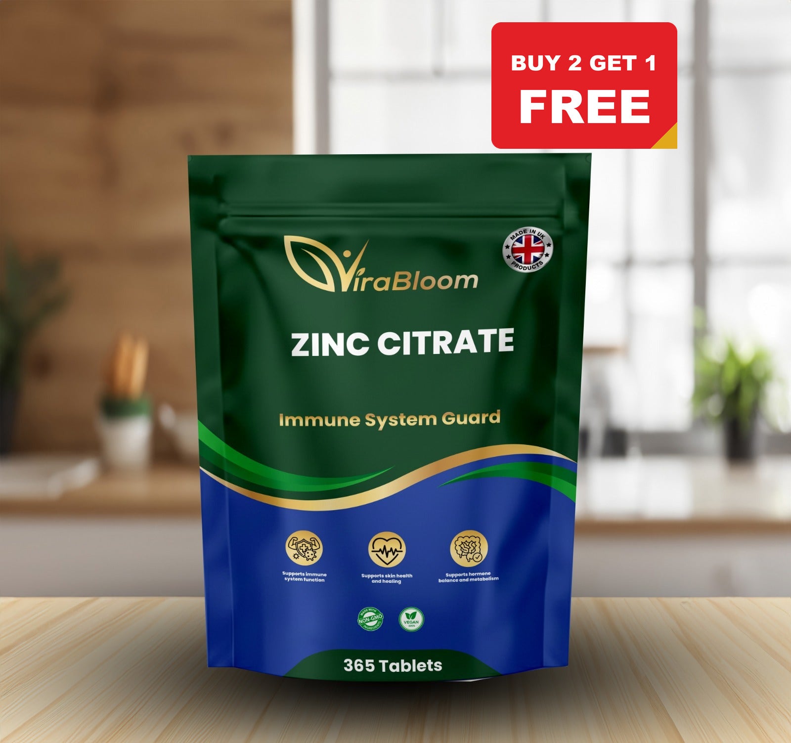 Zinc Citrate - Buy 2 Get 1 Free